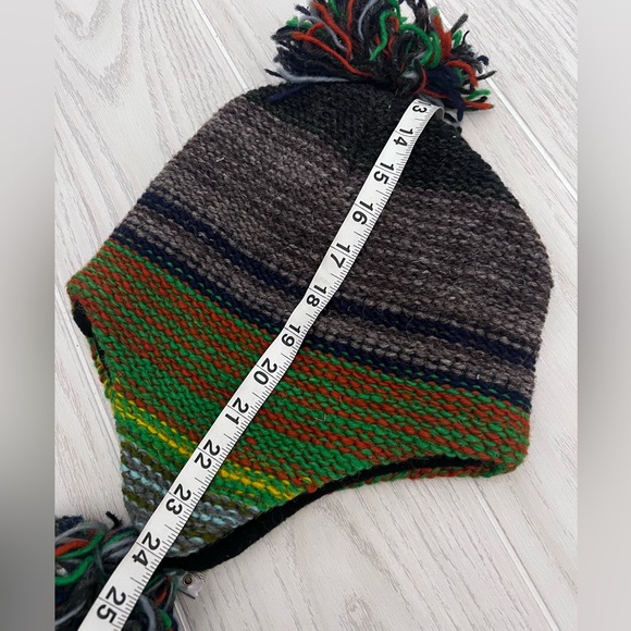 Wool Beanie With Earflap - Picture 6 of 6